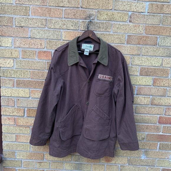Vintage 1994 L.L. Bean Embroidered U.S Army Jacket XXL - Picture 6 of 9